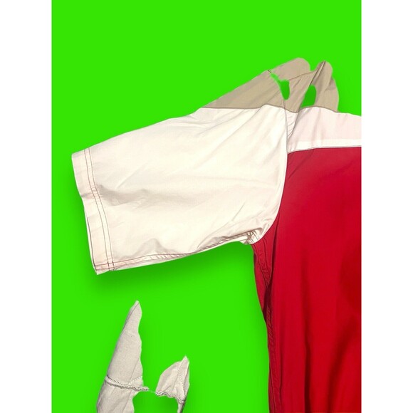 Vintage Y2k Sean John Combs SJC P. DIDDY Red White Short Sleeve Shirt XXL Rare - Picture 3 of 9